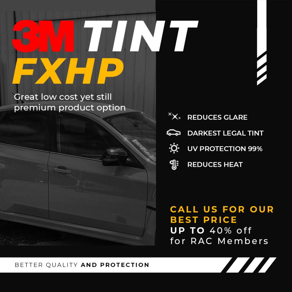 3M FXHP car window tinting